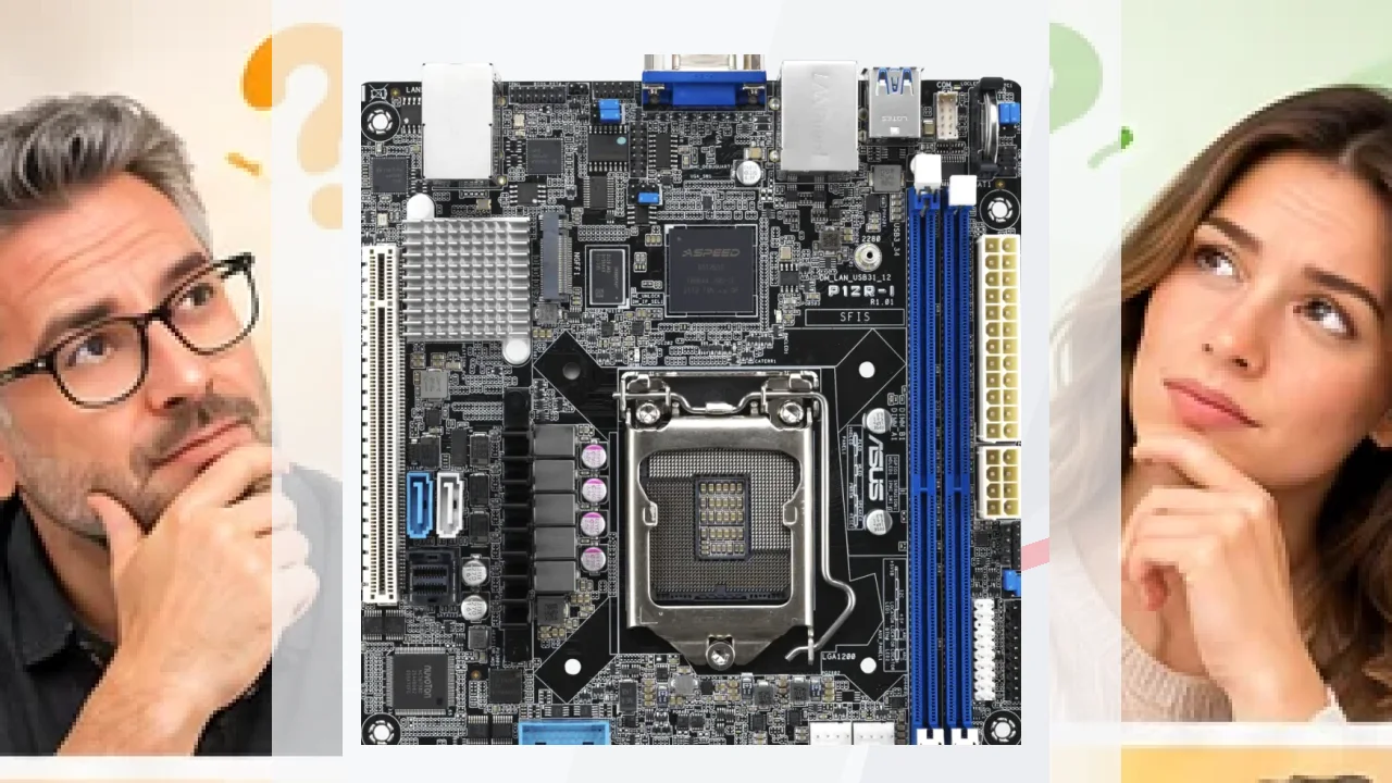 Placa base ASUS P12R-I/ASMB10 Intel C252 LGA 1200 DDR4 Mini-ITX