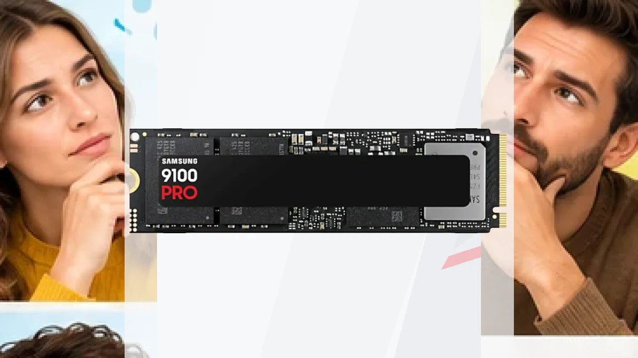 SSD Samsung 9100 Pro 8TB M.2 NVMe PCIe 5.0 M.2 2280 Con Disipador