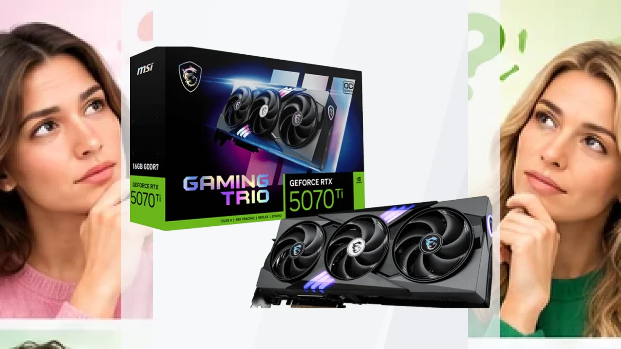 Tarjeta gráfica MSI GeForce RTX 5070 Ti Gaming Trio OC 16GB GDDR7