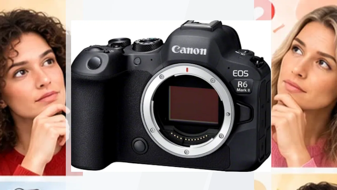 Canon EOS R6 Mark II Cuerpo MILC 24 MP Negro Cámara réflex