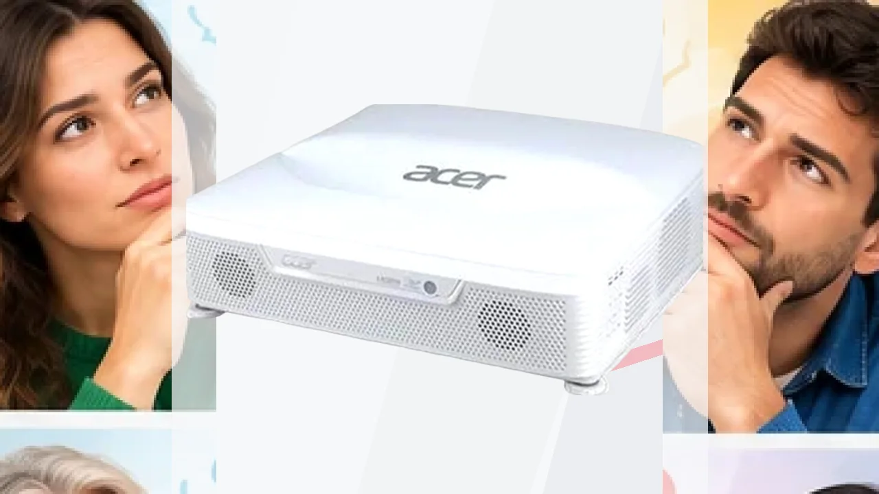 Proyector Acer ApexVision L812 Láser 4K UHD Tiro Ultracorto 4000Lúmenes ANSI