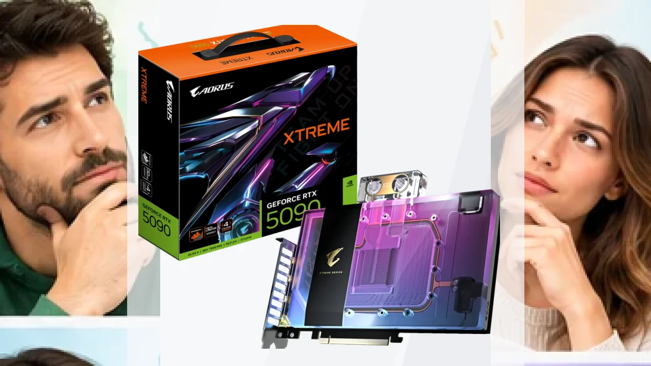 Tarjeta gráfica Gigabyte Aorus GeForce RTX 5090 Xtreme Waterforce WB