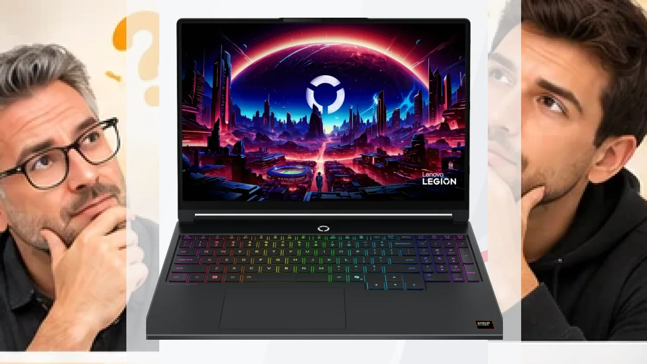 Portátil Gaming Lenovo Legion 5 15AHP11 16GB DDR5/512GB 15,3 pulgadas OLED WQXGA AMD Ryzen 7 250 NVMe PCIe 4.0 RTX 5050 8GB GDDR7 Windows 11 Home