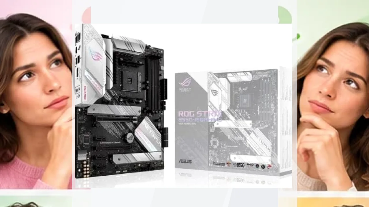 ASUS ROG STRIX B550-A GAMING AMD Ryzen 3 128GB ATX Blanco