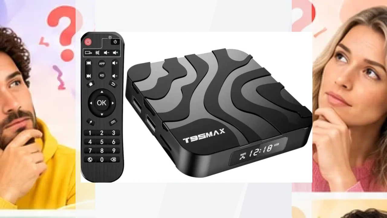 T95 Max 2GB/16GB Android 12 4K WiFi doble banda Bluetooth H618 TV Box