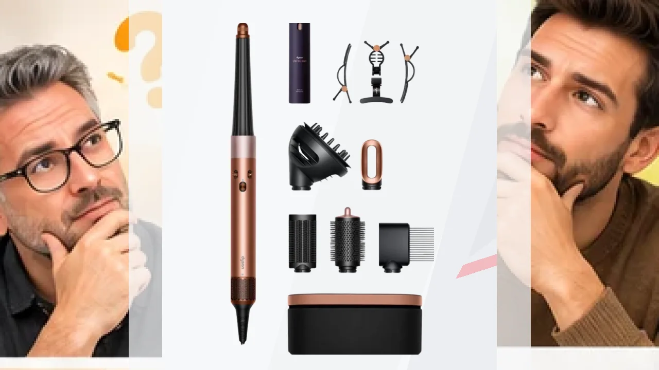 Dyson Airwrap i.d. Rizado+Muy Rizado Amber Silk Moldeador multifunción y secador