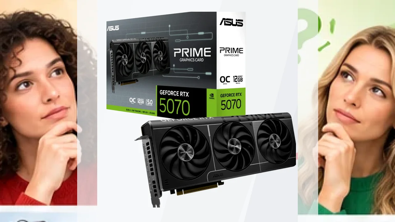 Tarjeta gráfica ASUS Prime GeForce RTX 5070 OC 12GB GDDR7
