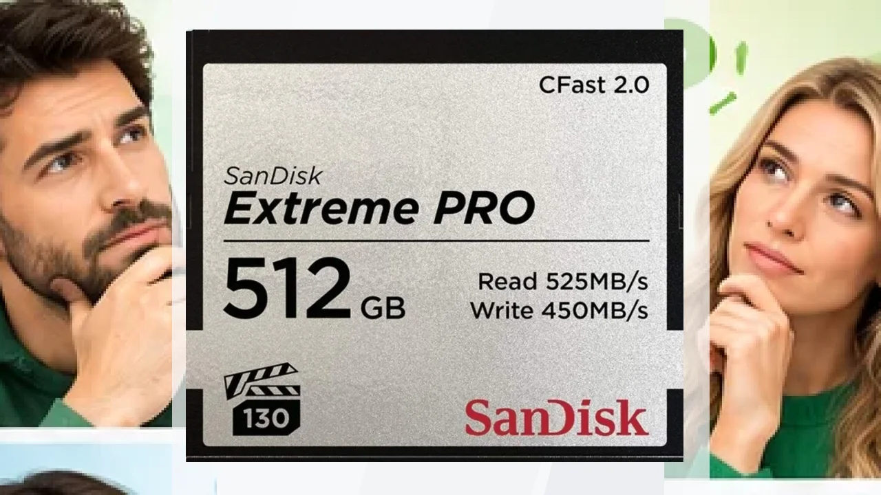 Tarjeta CFast SanDisk Extreme PRO CFast 2.0 512GB
