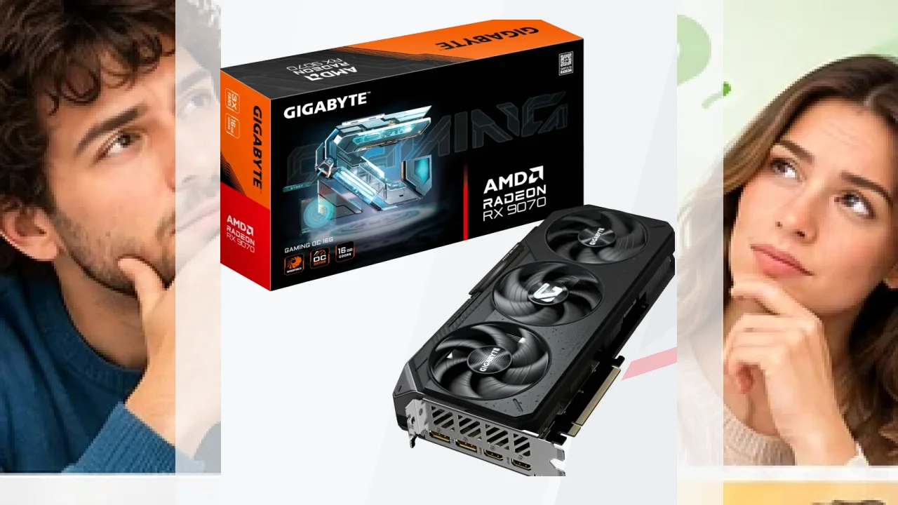 Gigabyte Radeon RX 9070 Gaming OC 16GB GDDR6