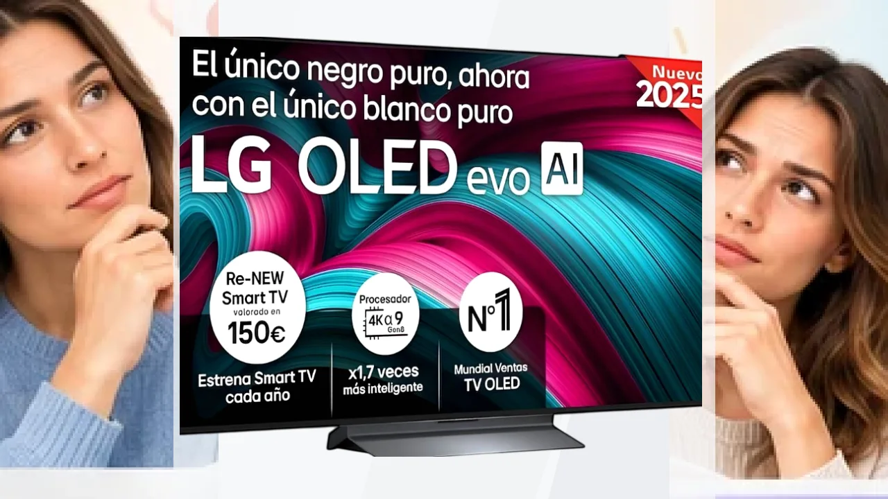 LG OLED48C54LA 48 4K UHD OLED Smart TV Negro