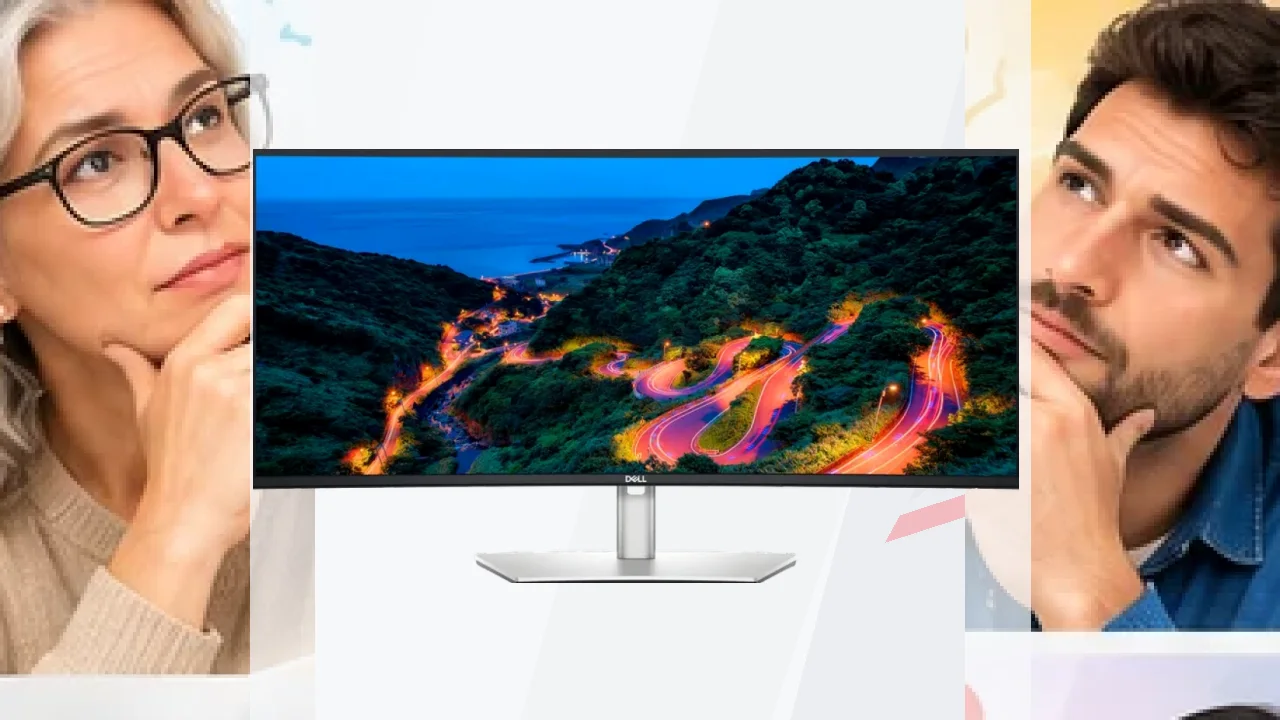 DELL UltraSharp U3423WE 34 Wide Quad HD LCD IPS concentrador USB-C  Montor PC Curvo