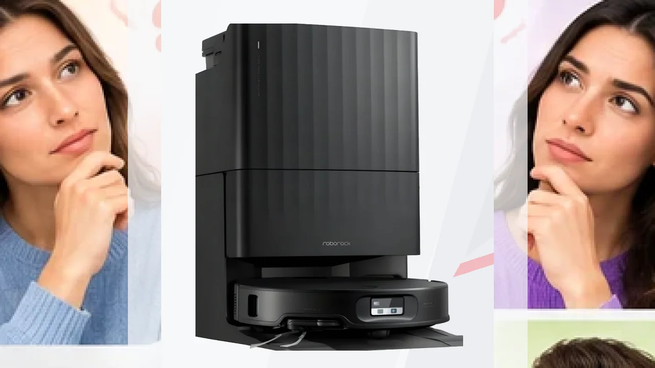 Robot aspirador Roborock Qrevo Edge 2X RetractSense Fregado con mopa elevable