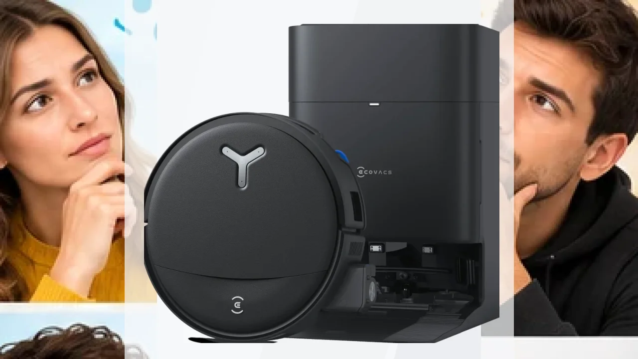 Robot aspirador Ecovacs DEEBOT T80S OMNI LiDAR D-ToF Friegasuelos Autovaciado 24800Pa