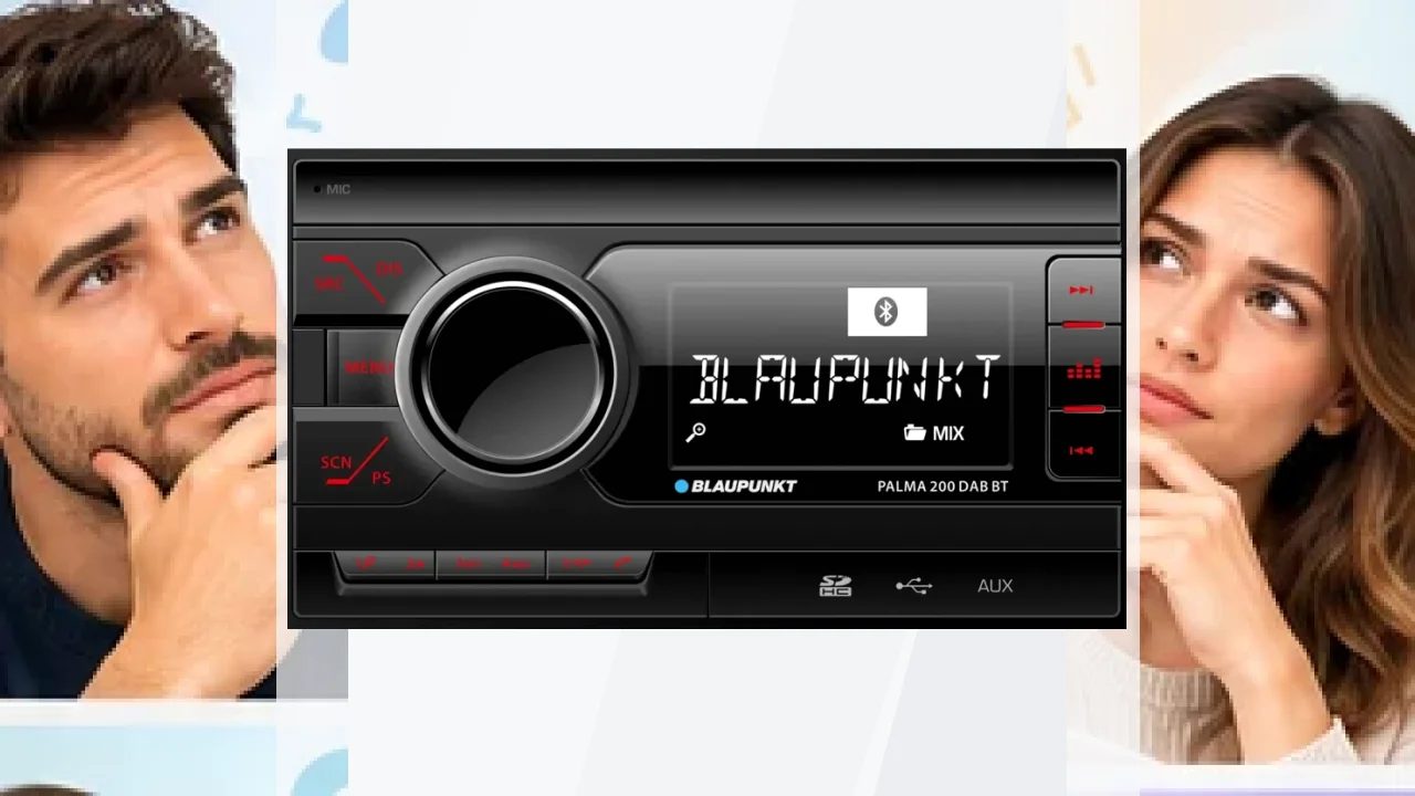 Autorradio Blaupunkt Palma 200 DAB BT Negro 2 DIN Bluetooth