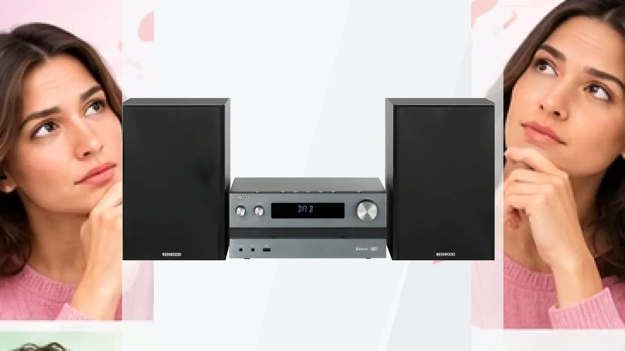 Sistema micro Hi-Fi Kenwood 2×50W Bluetooth Negro M-918DAB-H