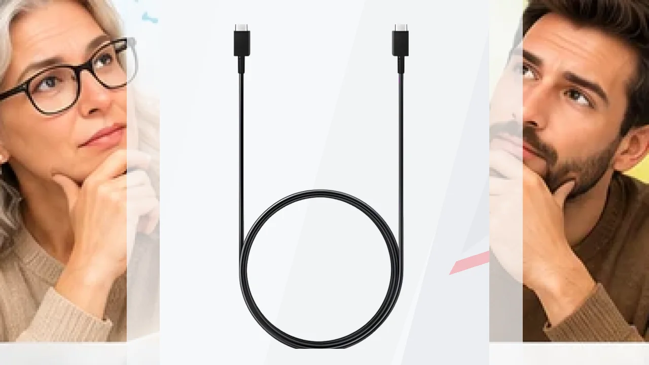 Cable usb Samsung USB-C a USB-C 1,8m 3A Negro EP-DX310JBE