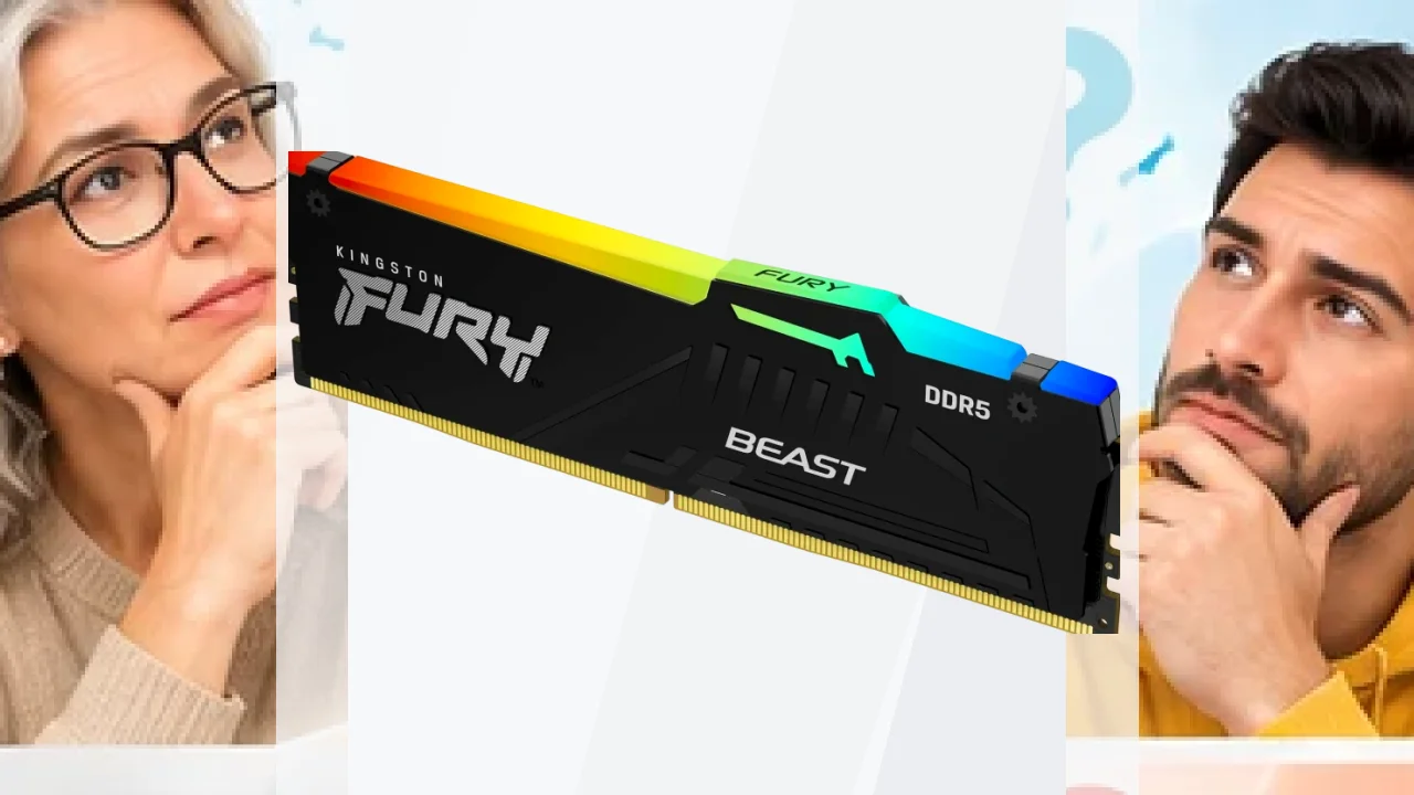 Módulo de memoria Kingston Technology FURY Beast RGB DDR5 5600MT/s CL36