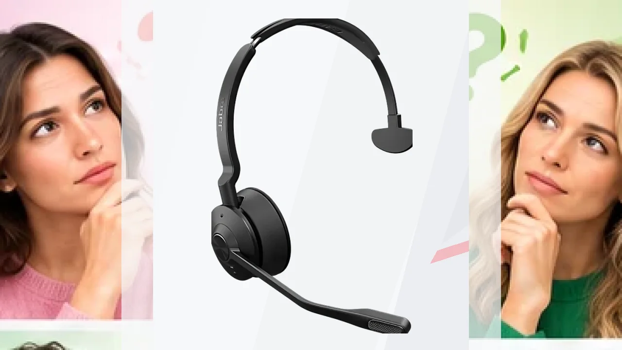 Jabra Engage 75 Stereo Negro Diadema Bluetooth 5.0 Auriculares inalámbricos